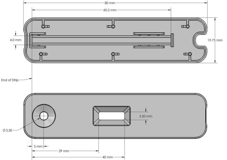 Lateral Flow Cassette Dimensions
