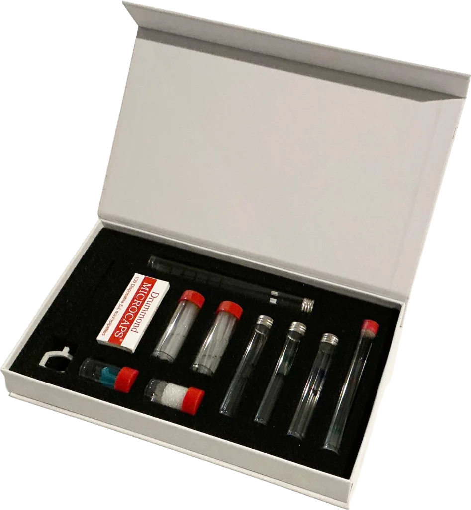 Sample Handling Kit - open box
