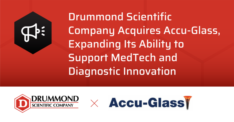 Drummond Transaction Announcement - AccuGlass